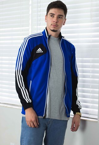 VINTAGE ADIDAS JACKET LOGO 90S M 15.6