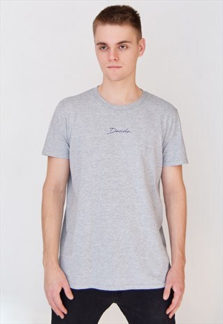 GREY DECIDE (NAVY) T-SHIRT
