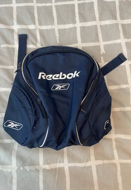 Vintage Reebok 1990s navy blue mini rucksack 