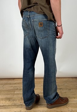 Vintage Carhartt Jeans Men's Dark Blue