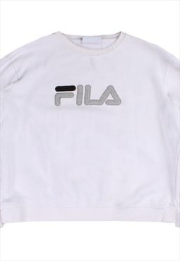 fil  Spellout Heavyweight Sweatshirt XXLarge (2XL) White