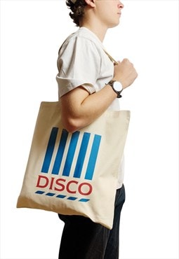 Funny Disco Tote Bag Large High Quality Graphic Print