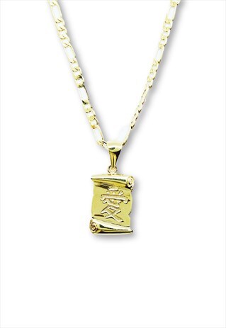 LOVE DOUBLE FACE NECKLACE