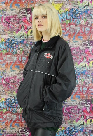 VINTAGE 90S SHELL JACKET/WINDBREAKER. UNISEX SPORTSWEAR.