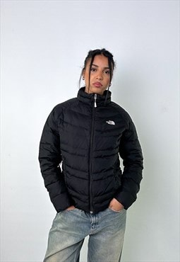 Black 90s The North Face 700 Series Puffer Jacket Coat