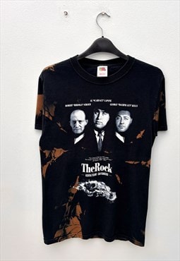 Vintage Alcatraz Al Capone black tie dye T-shirt small 