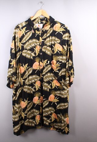 MENS VINTAGE HAWAIIAN SHORT SLEEVE SHIRT