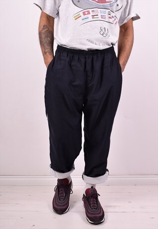 AUSTRALIAN L'APINA MENS VINTAGE TRACKSUIT TROUSERS W40 L32 B