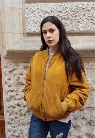 VINTAGE SUEDE LEATHER JACKET '80 COD.2-11