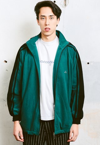 VINTAGE VELVET TRACK JACKET