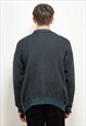 VINTAGE 90'S MEN GRANDPA SWEATER CARDIGAN