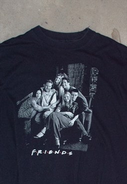 Vintage 90s Faded Friends Show Graphic Band T-shirt