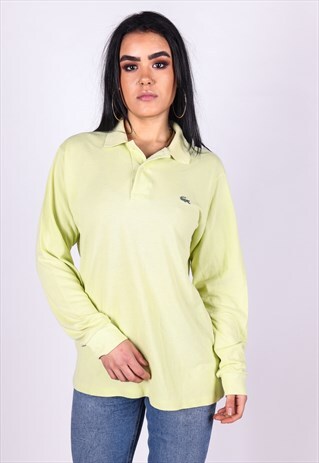 VINTAGE LACOSTE LONG SLEEVE SHIRT T889