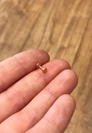 TRAGUS CIRCLE STUD BRONZE