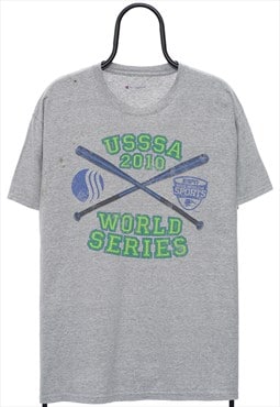 Champion Disney World Series Graphic Grey TShirt Womens