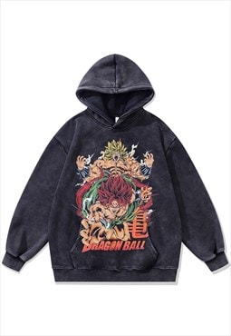 Dragon ball hoodie anime pullover Japanese cartoon jumper
