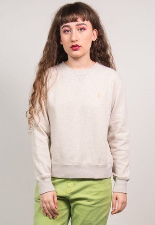 RALPH LAUREN BEIGE SWEATSHIRT
