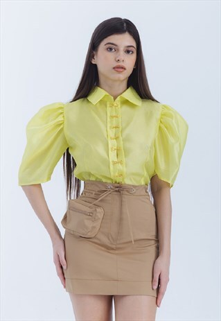 MINI SKIRT WITH BIG POCKET