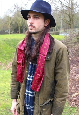 VINTAGE 70S MOD PAISLEY SCARF - SAMMY - INDIE