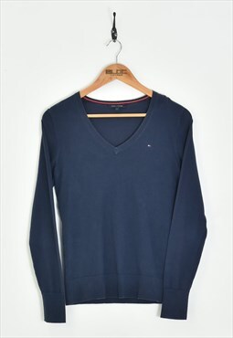 Vintage Women's Tommy Hilfiger T-Shirt Blue XXXSmall