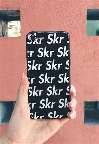 Skr Skr Phone Case In Black Shalex Asos Marketplace