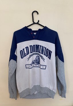 Vintage 90'S USA Sports University Sweatshirt. Sweater.