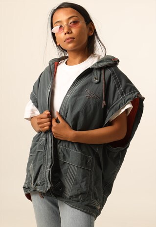 VINTAGE REEBOK EMBROIDERED LOGO GILET