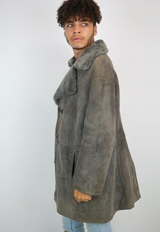 VINTAGE 90'S SHEARLING JACKET