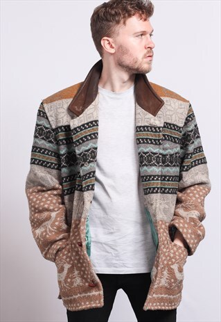 VINTAGE AZTEC INCA JACKET