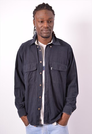 VINTAGE LEVI'S SHIRT NAVY BLUE