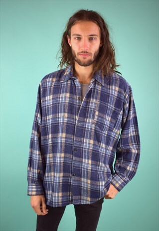 VINTAGE 90'S CHECKED SHIRT