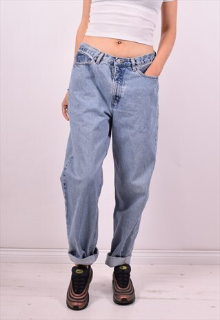 TOMMY HILFIGER WOMENS VINTAGE JEANS W32 L30 BLUE 90'S