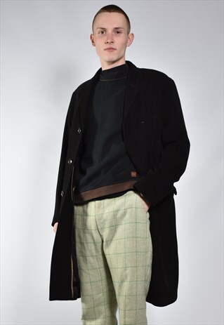 VINTAGE KENZO HOMME CASHMERE OVERCOAT