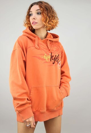 VINTAGE RETRO OVERSIZED QUIKSILVER HOODIE SWEATER
