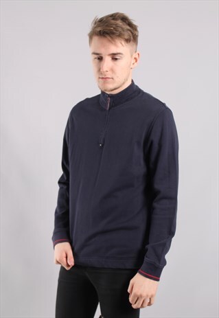 VINTAGE TOMMY HILFIGER 1/4 ZIP SWEATSHIRT