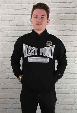 VINTAGE CHAMPION QUARTER ZIP SWEATSHIRT