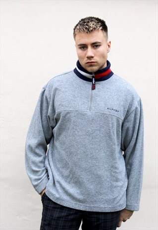 GREY TOMMY HILFIGER FLEECE