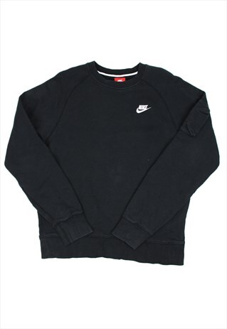 BLACK NIKE SPELLOUT SWEATSHIRT