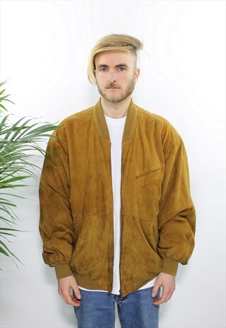 VINTAGE SUEDE LEATHER JACKET