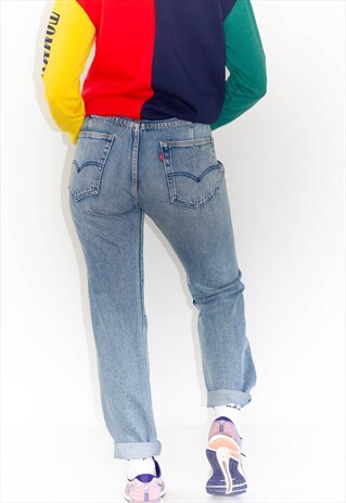 RARE CUSTOM LEVI'S ALTERED 501 FITTED JEANS