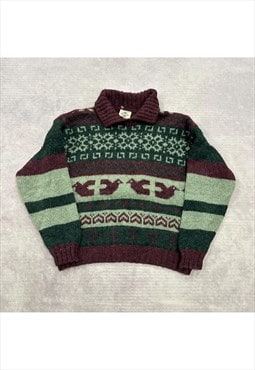 Vintage knitted jumper Women's M