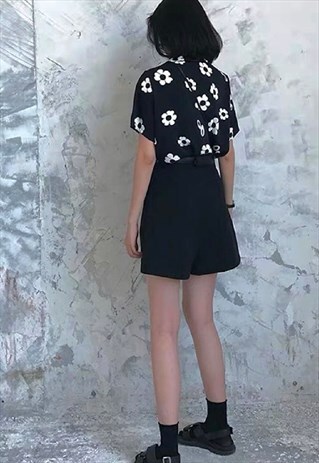 FLORAL 80S AESTHETIC SHIRT