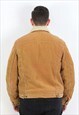 LOIS 90S MEN L FAUX SHERPA CORDS TRUCKER JACKET CORDUROY COA