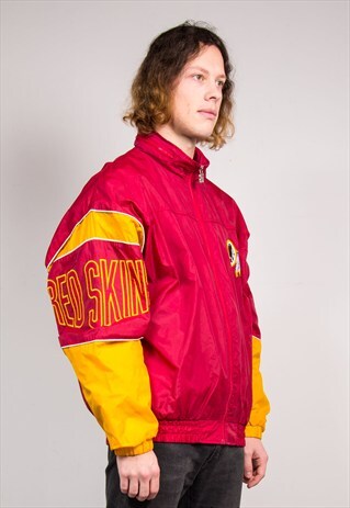 90'S VINTAGE STARTER NFL WASHINGTON REDSKINS CAGOULE JACKET
