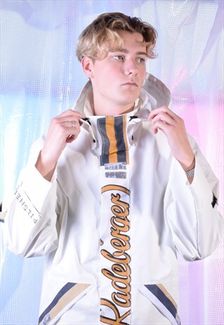 VINTAGE RADEBERGER CREAM HOODED JACKET