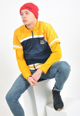 VINTAGE SHORT SLEEVE ZIP UP JERSEY