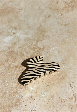 High quality zebra print claw clip prettybee design 