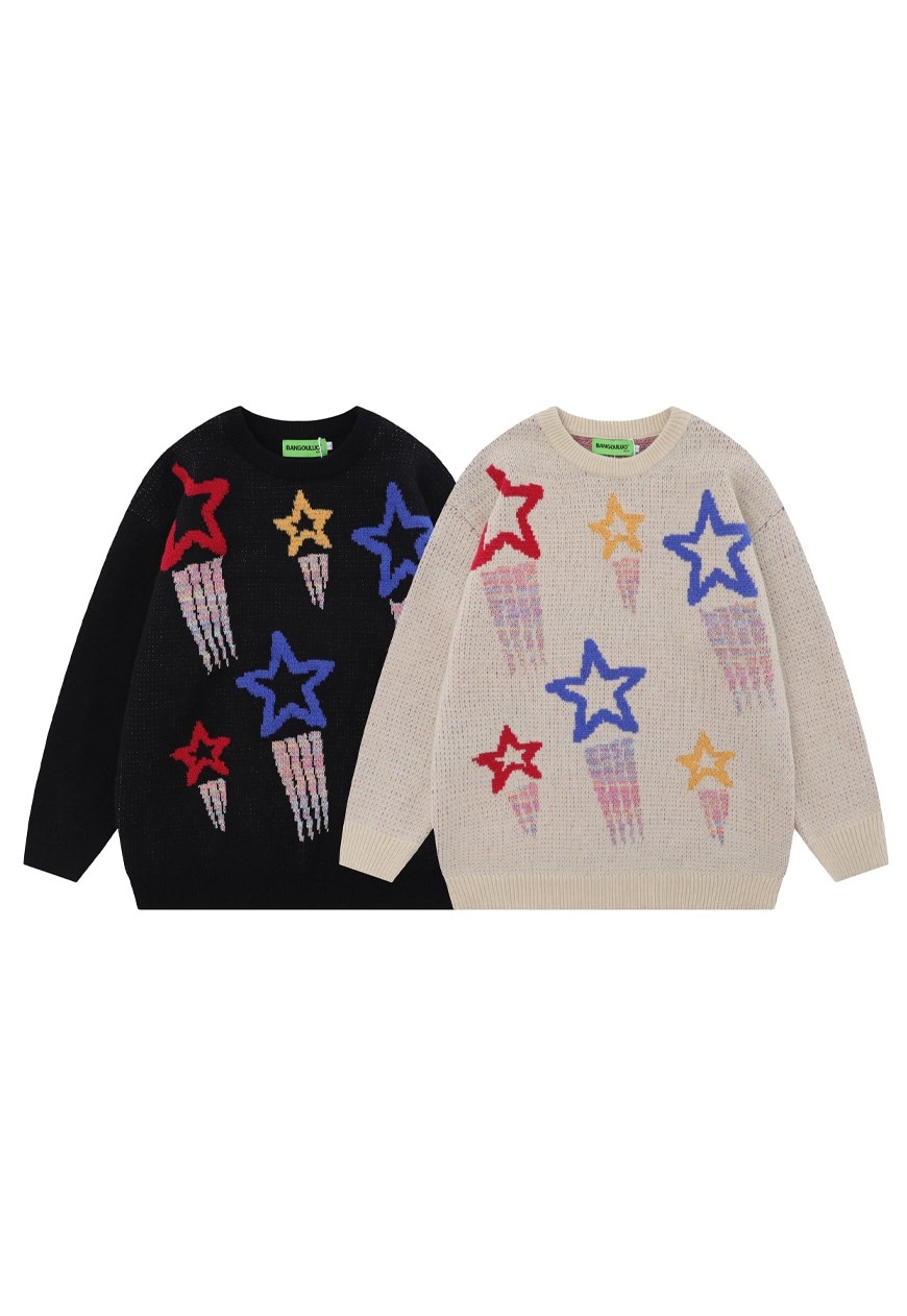 Rainbow hot sale star jumper