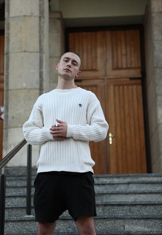VINTAGE TIMBERLAND BEIGE NEUTRALS JUMPER