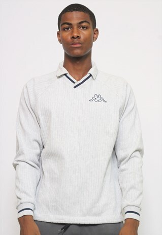 VINTAGE KAPPA COLLARED SWEATSHIRT